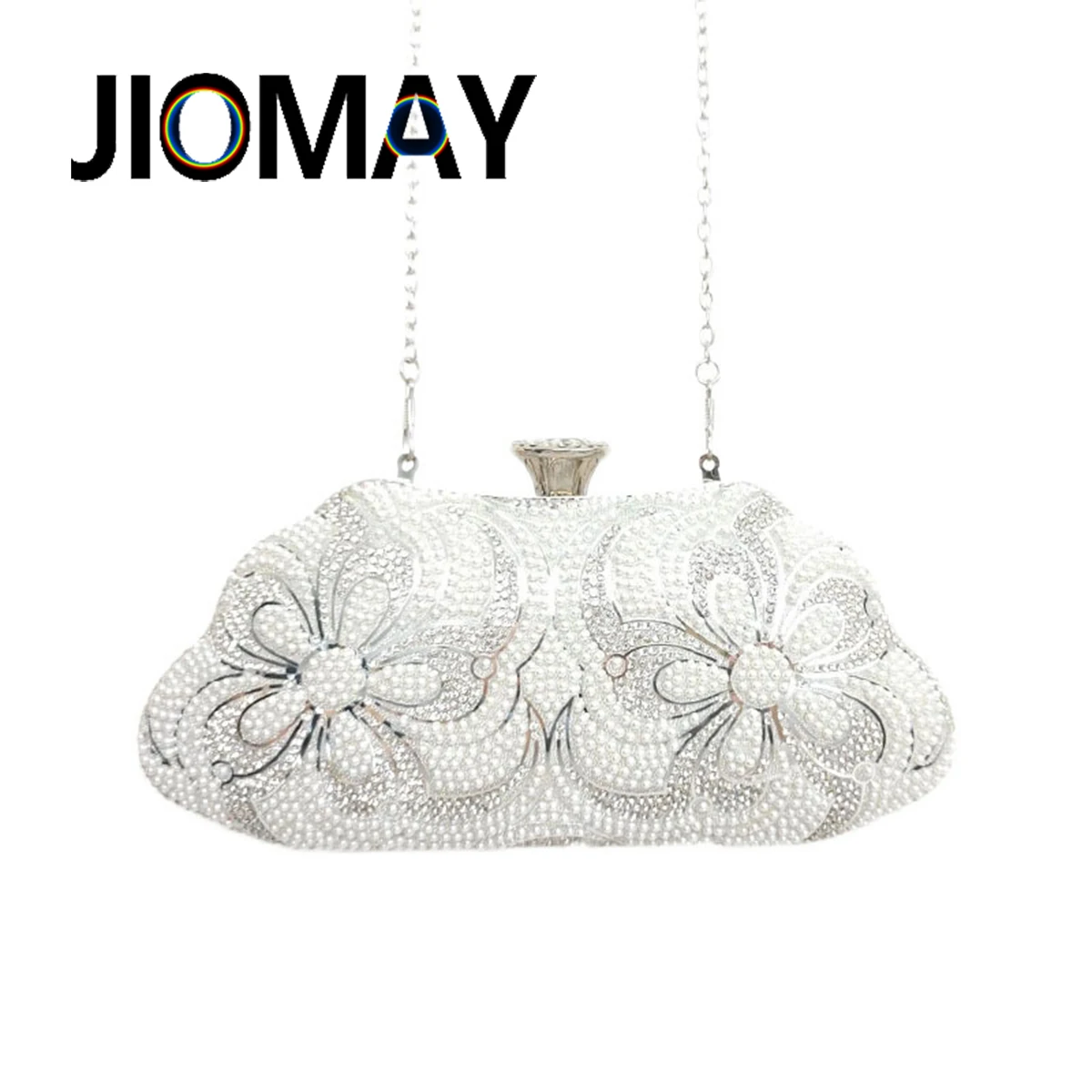 

JIOMAY's Best-Selling Pearl Embroidered Bag For Women's Evening Wear, Banquet Bag, Cheongsam Vintage Bag, Bridesmaid Bag