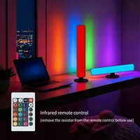 RGB Pickup Light Music Rhythm Lights Upgraded USB Rechargeable Model Christmas Decoration Desktop RGB Light Bar Music Rhythm 6