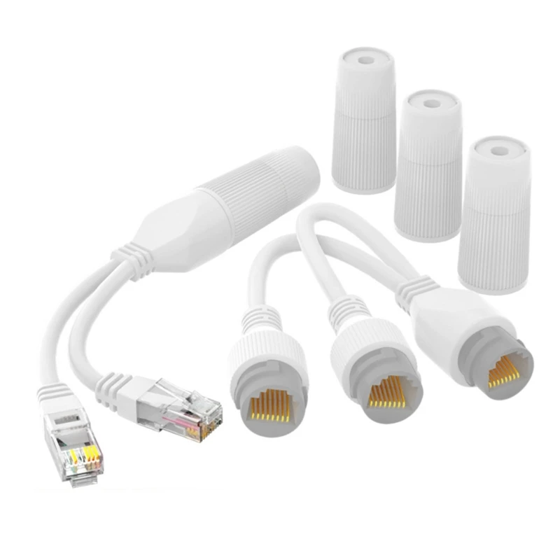 

ADWE Professional- Cable Splitter Waterproof PoE Splitter Easy Connection