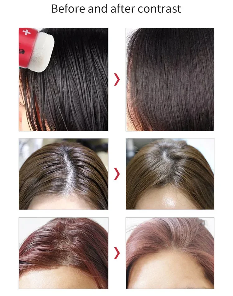 Description Picture 6 of item10ml Mattifying Powder Increases Hair Volume Captures Haircut Unisex Modeling Styling Fluffy Hair Powder Absorb Grease