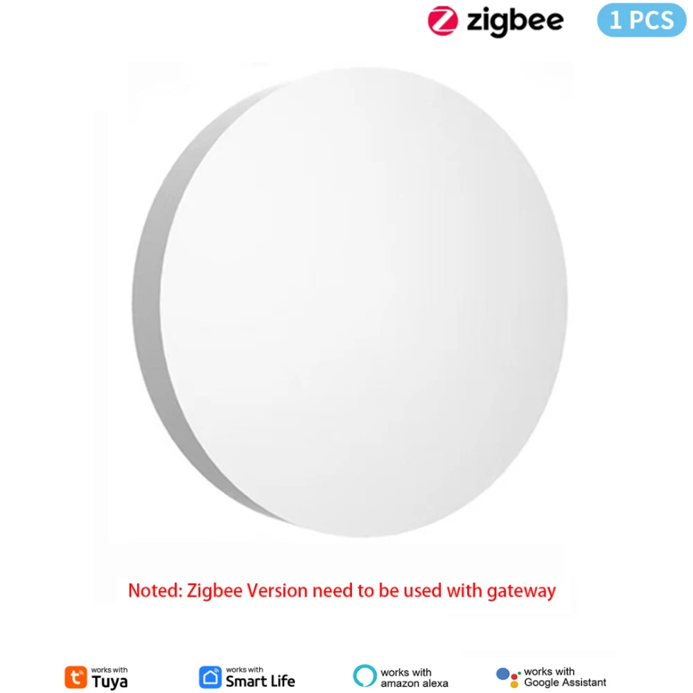 1~2 шт. Tuya ZigBee Кнопка Перемикач сцени Інтелектуальний перемикач зв’язку Автоматизація з живленням від батареї Робота з пристроями Smart Life Zigbee