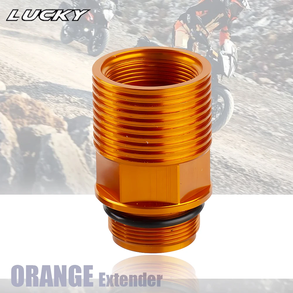 Prolunga Serbatoio Freno Posteriore CNC In Alluminio Per KTM 125-530 2004-2019 – Arancione, Antifading