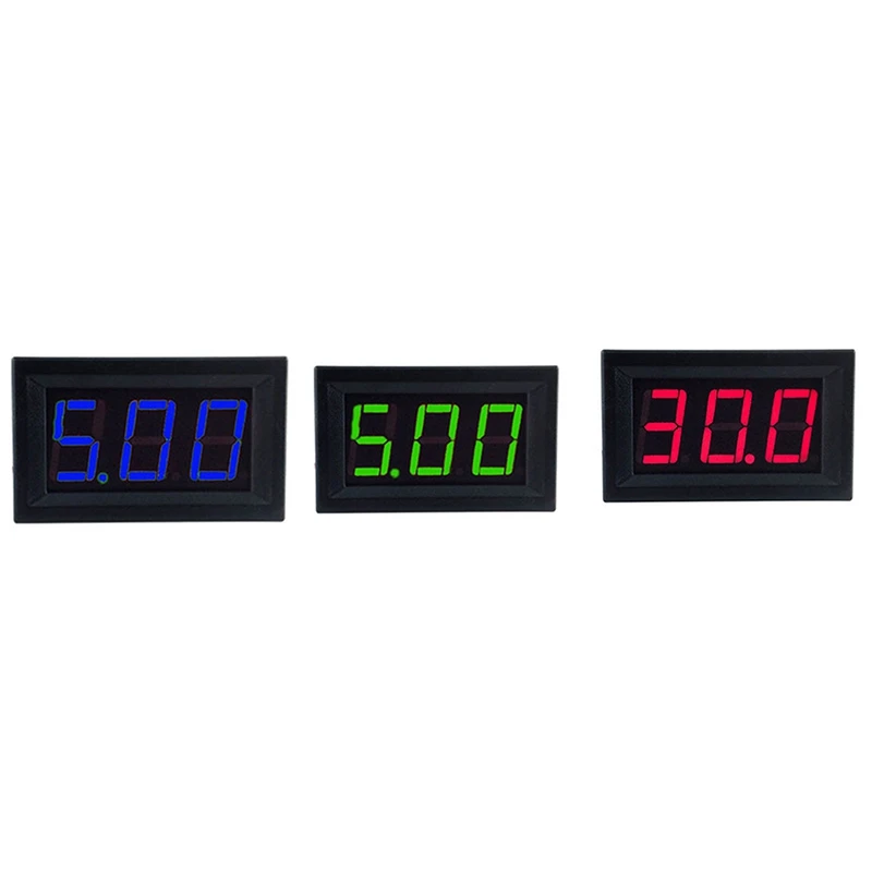 

50 шт./партия, внешний вольтметр с ЖК-дисплеем