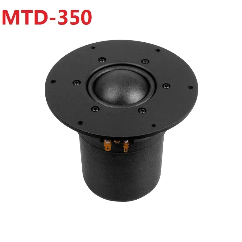 Tweeter Treble 1 Pieces Kasun MTD-350 5.5" Fabric Black Dome Mid-Range Tweeter Speaker Driver Unit ABS Panel 8ohm/80W 90db/mw RMS OD=145mm