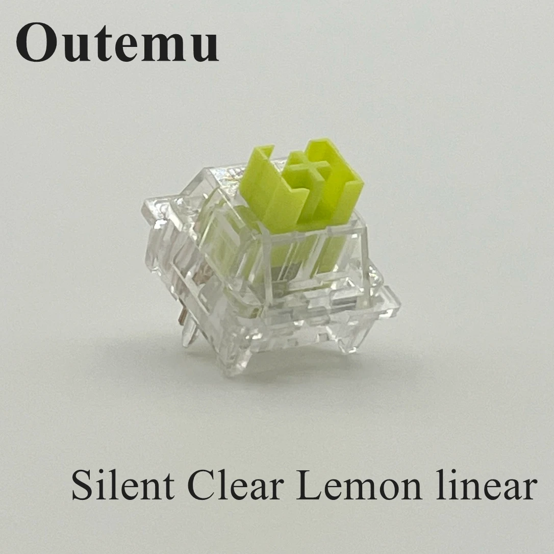 Outemu Silent Switch Crystal Clear PeachV3 LemonV3 Mechanical