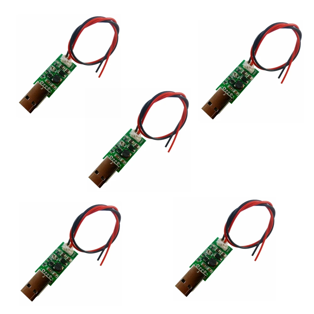 

5PCS / 10PCS 7W USB DC 5V to 6V 9V 12V 15V Adjustable Output DC DC Converter Step Up Boost Module for LED Motor fan