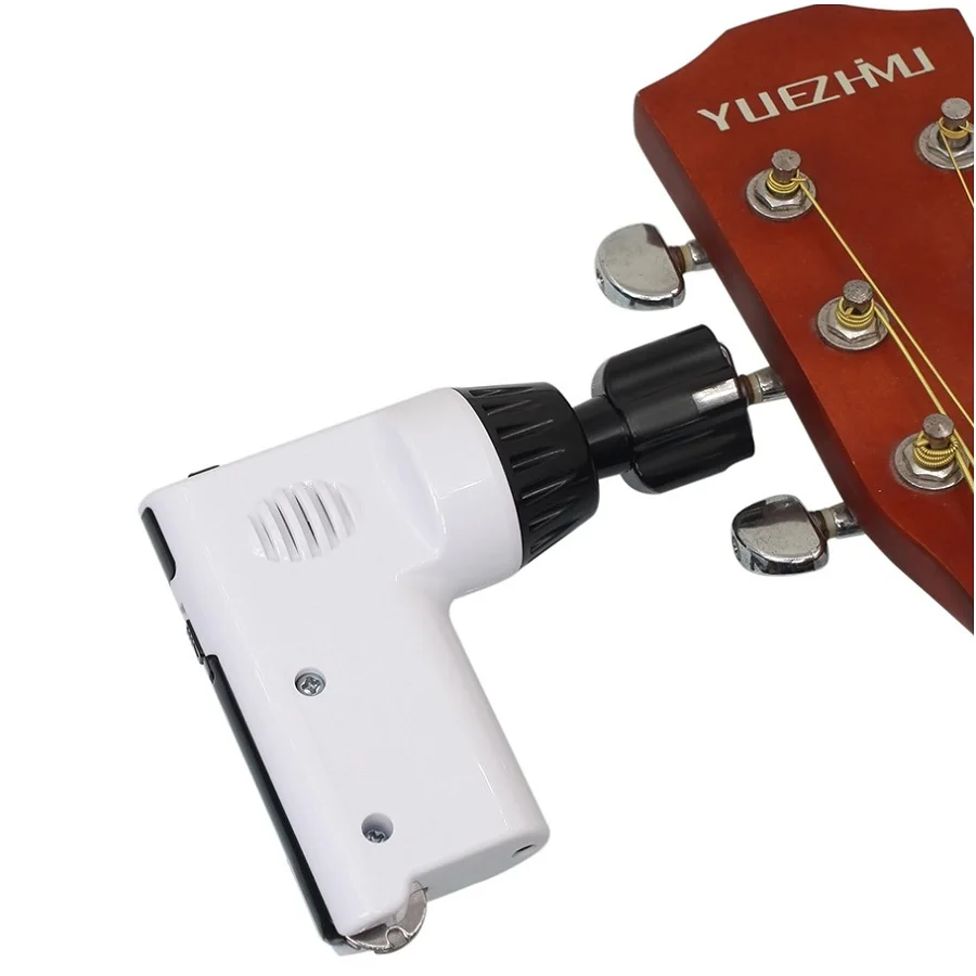 Portable Automatic Guitar Electric Strings Winder With String Cutter