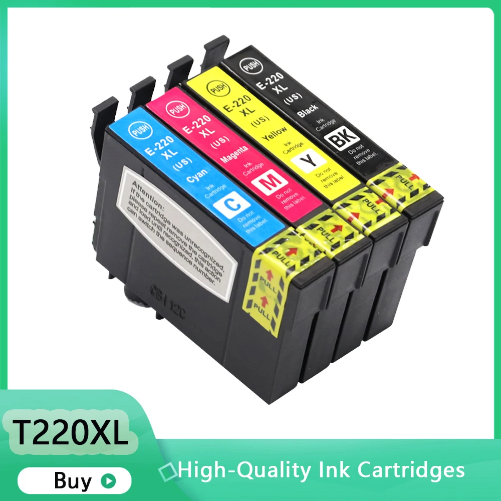 

Совместим с картриджем Epson T220XL 220XL T220, чернильный картридж для трудоустройств, 2650, 2660, 2750, 2760