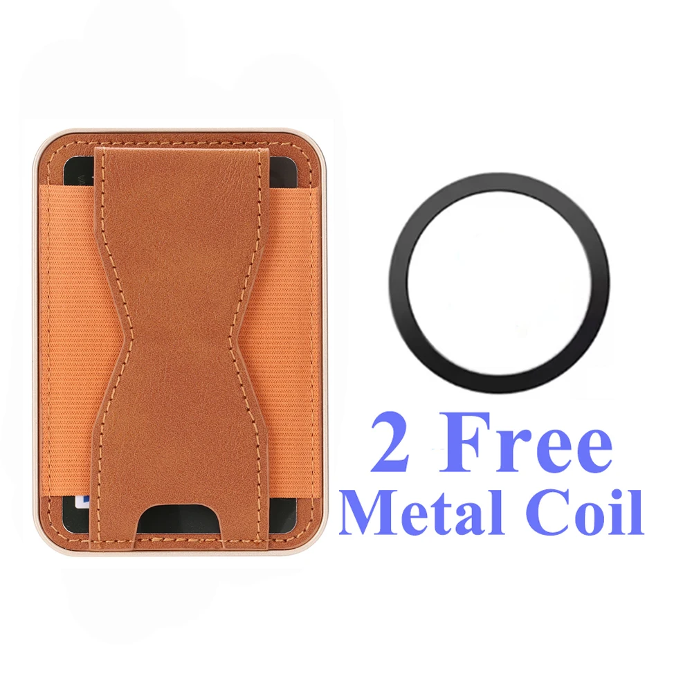 Universal Magnetic Card Holder with Kickstand