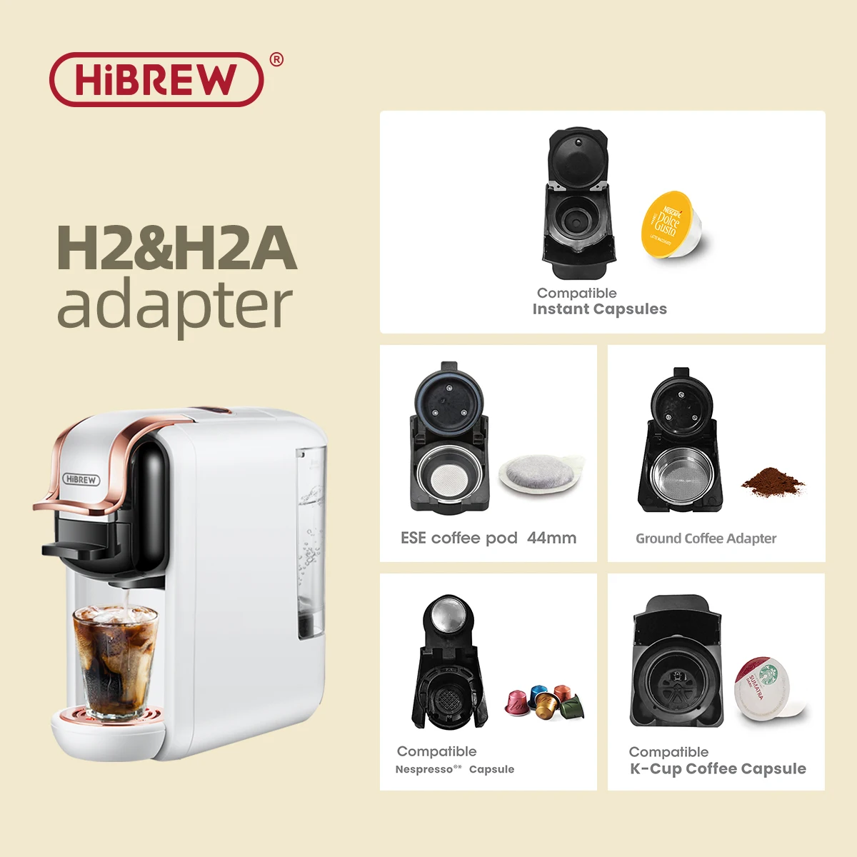 Hibrew H2\u0026h2a Adapter System Parts For 