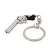 Game PUBG Mini Gun Keychain Model Pistola Miniatura De Metal Accessories Alloy Periphery Mini Revolver Key Ring Gift Toy for Boy 6