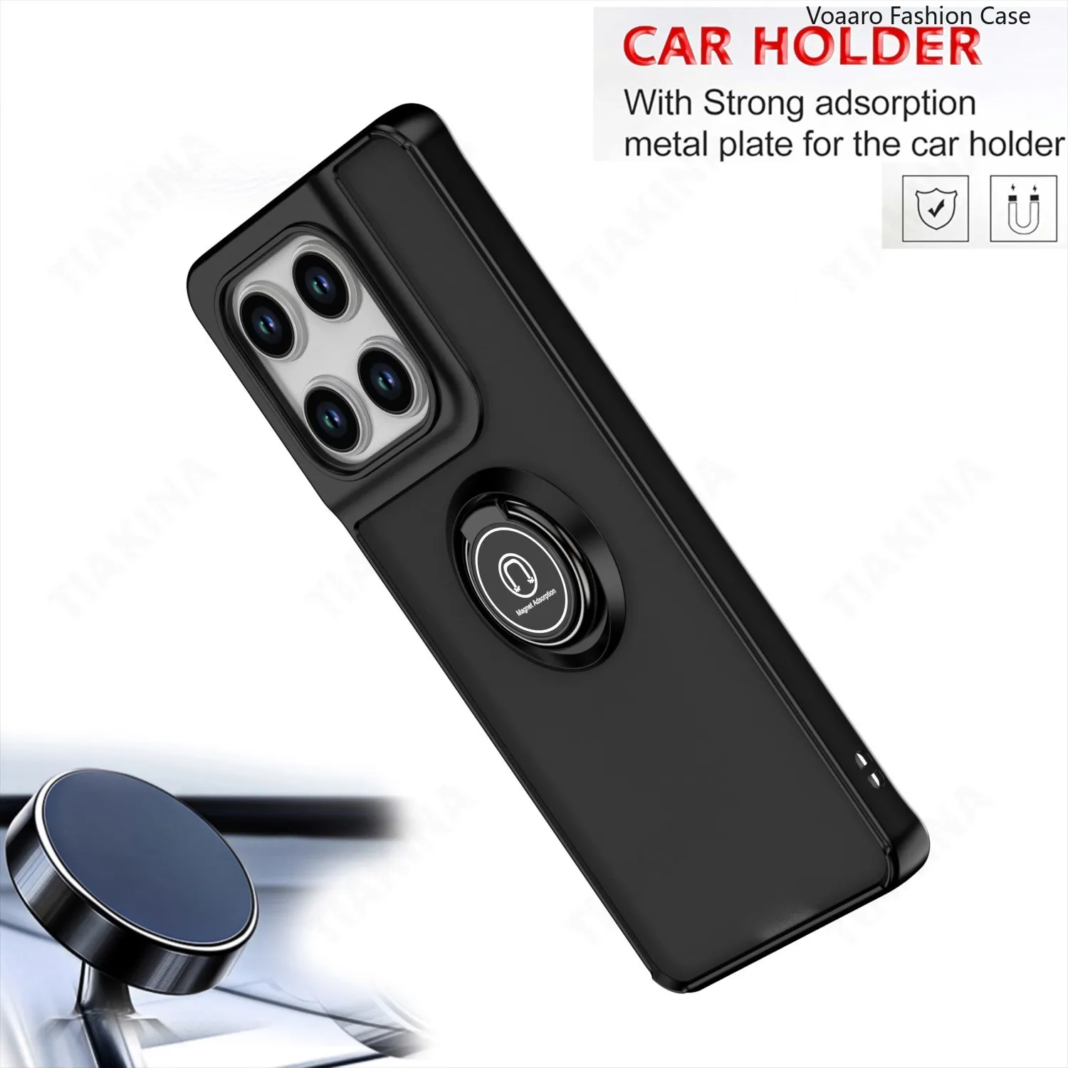 Enhanced Matte Half Clear Protective Armor Phone Case Cover