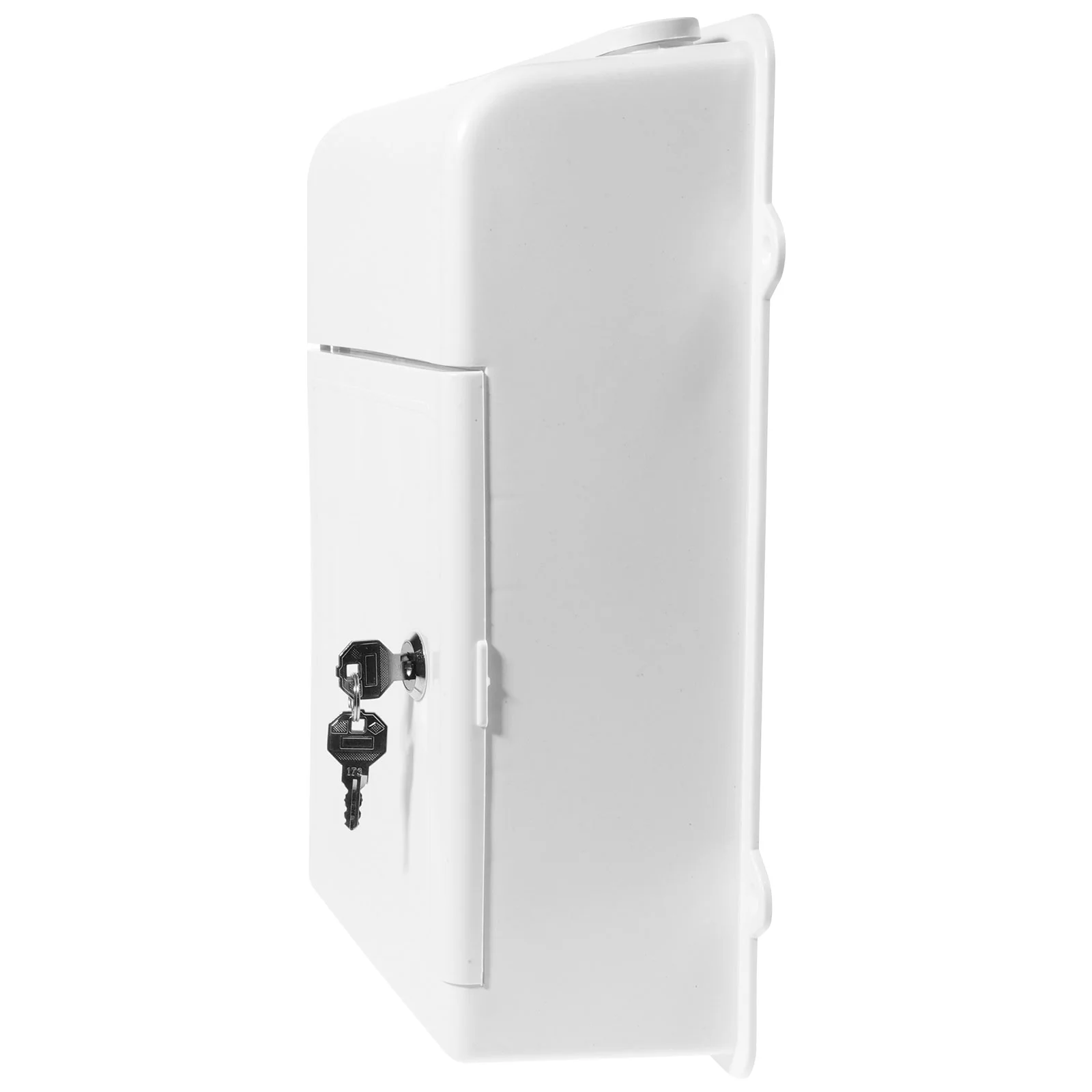 Wall Mounted Mailbox Wall Hanging Mail Box Mailbox for Outdoor Metal Mount Letter Plastic Suggestion Collect Bin Office outside Post Container wall mounted mailbox