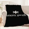 Fashion Outdoor S-Snow Peak Logo Blanket Soft Plush Nap Sofa rug for Living Room Warm Bedroom Birthday Home Travel Kid Gifts 6