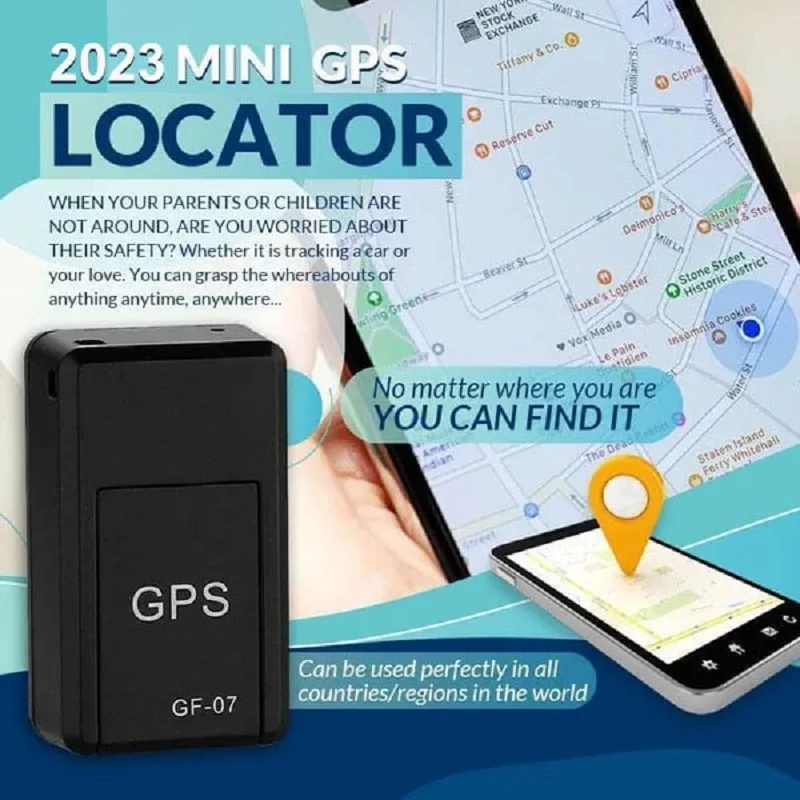 Car GPS Tracker for Vehicle Magnetic Mini GPS Real Time Locator Tracking Device No Subscription Anti-Theft for Elderly Kids Pet gps tracker,car tracker