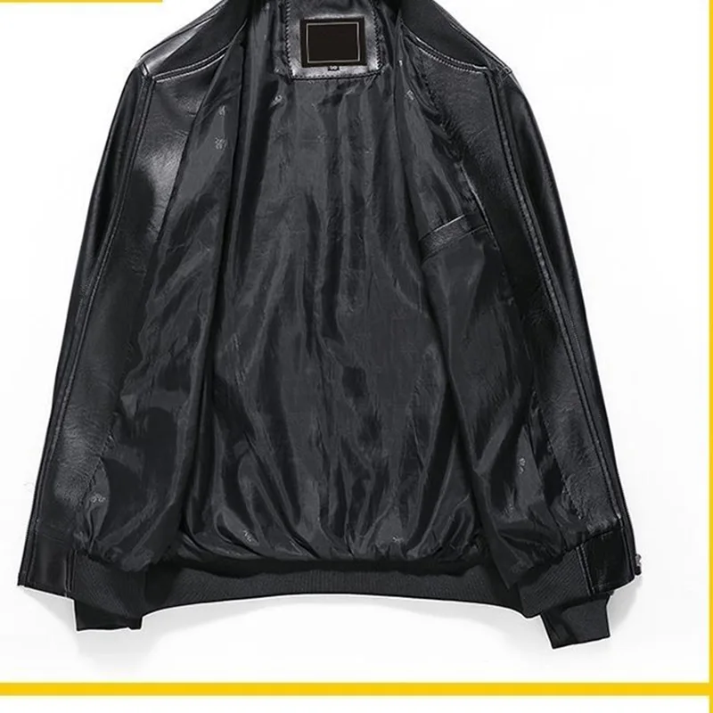 Autumn Winter KPOP Fashion Style Harajuku Slim Fit Tops Casual All Match Leather Jacket Pockets Zipper Long Sleeve Outerwear