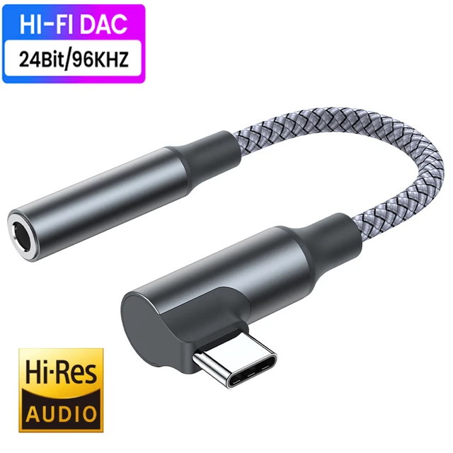 UGREEN USB C to 3.5mm Jack DAC Type C Headphone Amplifier Aux Adapter