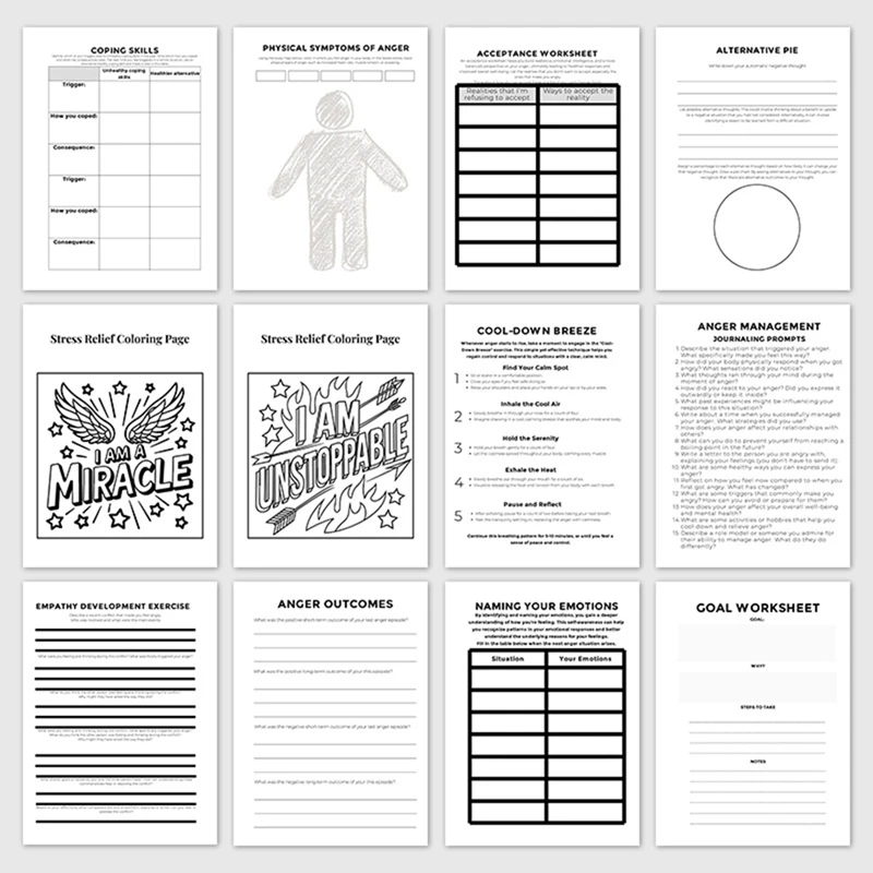 The Anger Management Workbook For Teenagers Guide To Managing Your Emotions And Breaking The Cycle Of Anger-AAAE
