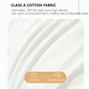 100 Percent Cotton Fabric Anti Snore Soft Hotel Quality Pillows Side and Back Sleepers for Back Stomach and Side Sleepers 48x74 3