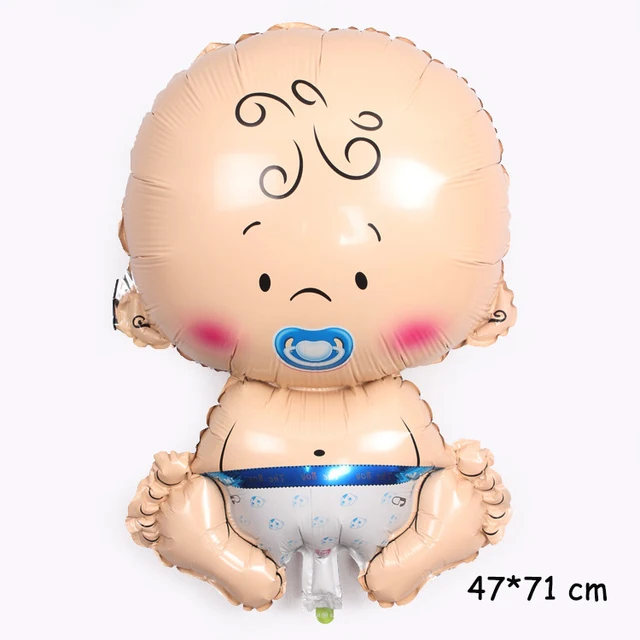 3D Stehende Bär Folienballons Baby Mädchen Blau Rosa Ball Junge 4D Bär Folienballons Geburtstag Babyparty Dekorationen Kinderspielzeug – Detail 7