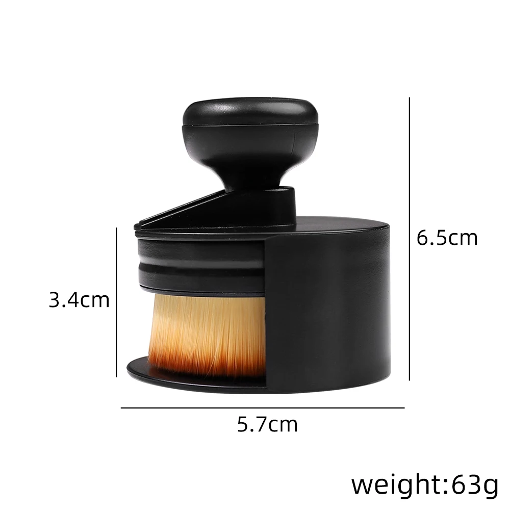 1PCS Simple Push-Pull Nails Art Brush Dust Cleaning Make Up Brush Manicure Accessories equipment Tools 6