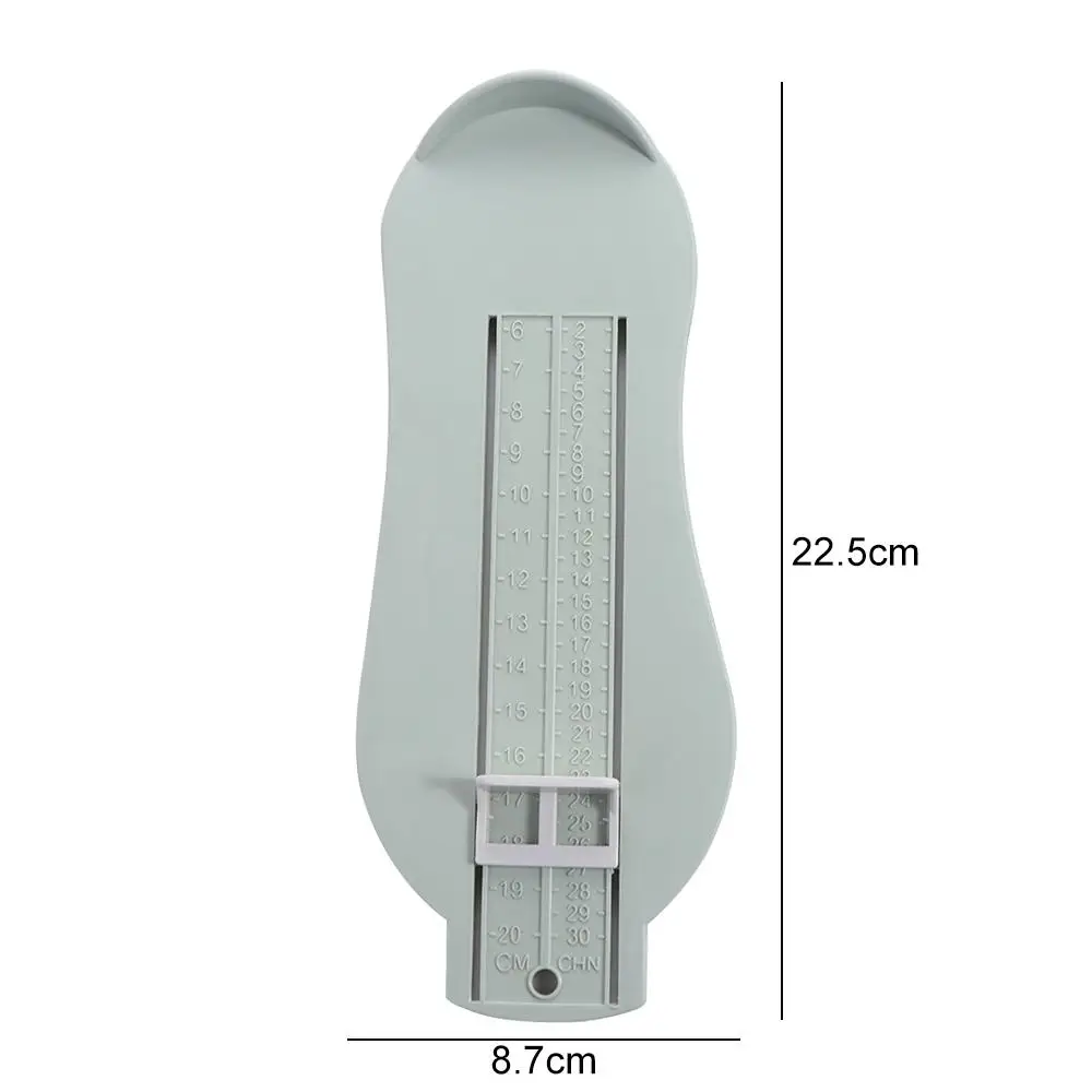 Simple Universal Plastic Practical Shoes Accessory Foot Measure Gauge Children Feet Ruler Measures Tool Shoes Size Measuring