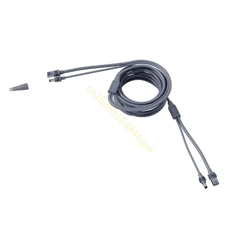 이더넷 연결 케이블 DC5521/USB C 라우터 위성 데이터 전송용 고속 충전 자동차 전자 액세서리 45BD