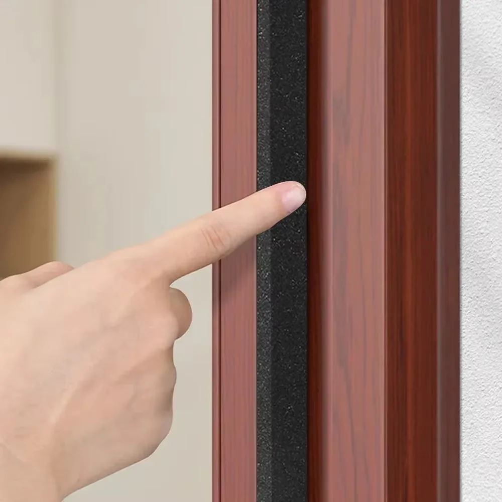 Self-Adhesive Acoustic Foam Weatherstrip - Insulating Windproof Soundproof Sponge Tape