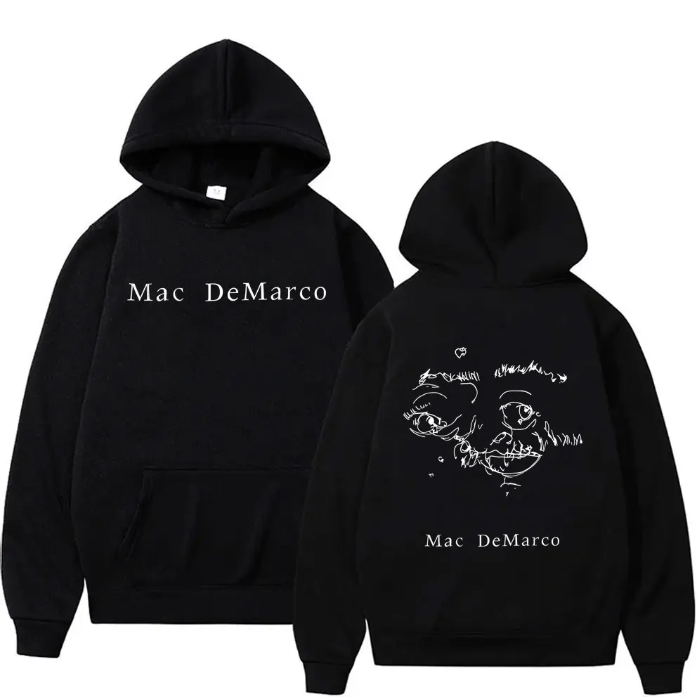 

Mac Demarco One Wayen G Album Graphic Print Hoodie Men Women Lndie Pop Rock Alternative Music Pullover Male Oversized Hoodies