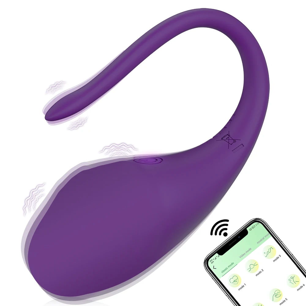 APP Bluetooth Control Vagina Dildo Vibrator Masturbation Women Clitoris Vibration Stimulator Wearable Vibrator Adult Products