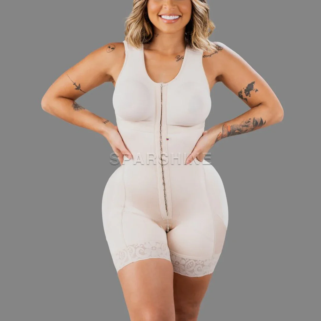 Fajas Colombianas Women High Compression Slimming Waist Trainer Full Body Shaper Corset Flat Belly Butt Lifter Shapewear