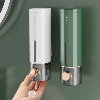 Bagno Dispenser di sapone liquido disinfettante per le mani 450ml manuale a parete per casa hotel gel doccia accessori per il bagno 1