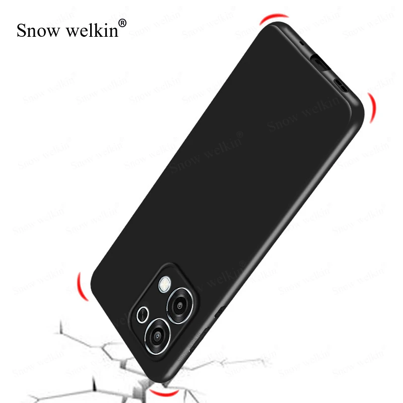 Soft Silicone TPU Phone Case - Durable Back Cover in Sleek Design