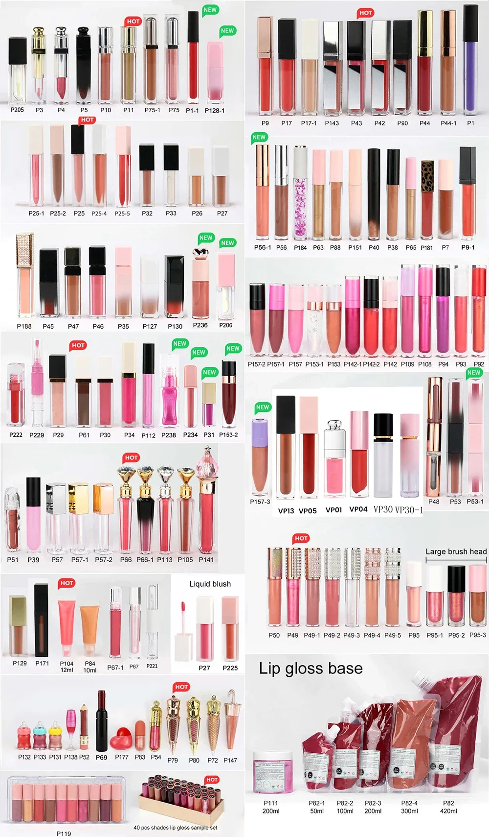 50ml 100ml 200ml 300ml 420ml Lip Gloss Base Bagged Vegan Matte Gloss Diy Lip Gloss Base Makeup Custom 6