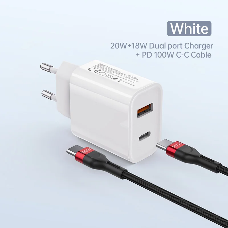 White 100W Cable