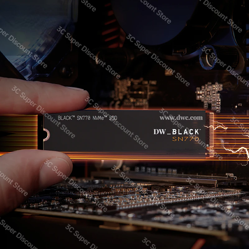 100%  DW SN850X NVMe SSD, 1TB, 2TB, 4TB, 8TB,  ̹ ָ Ʈ ̺, PCIe 4.0 M.2 2280, ִ 7300 MB/s  PS5