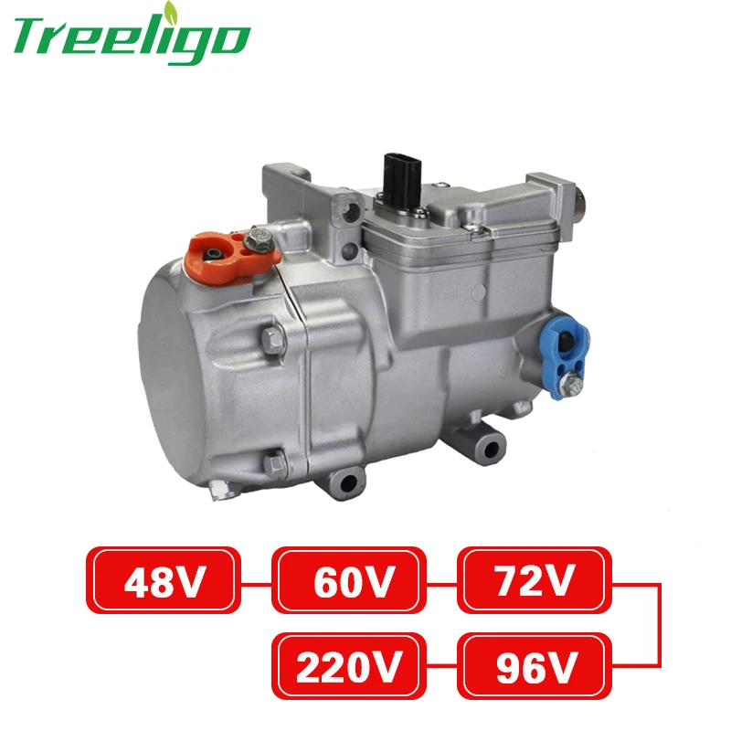 

Universal DC Fully Electric Air Conditioning Compressor R134A 18CC Automotive AC Compressor 48V 60V 72V 96V 144V 220V 312V 540V