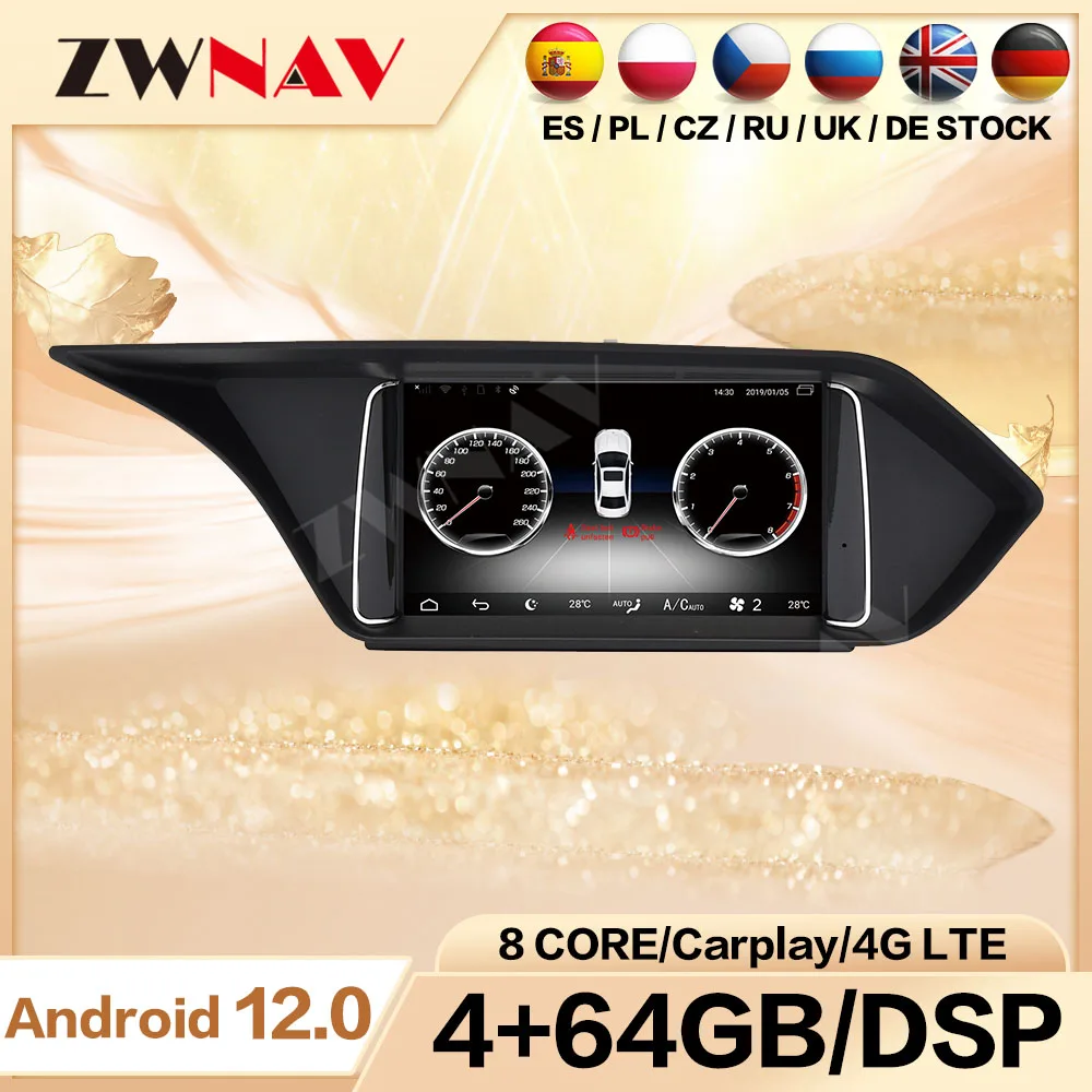 

Screen For Mecerdes Benz C 2014 2015 2016 2017 Android 12 Automotive Car Radio Stereo With Bluetooth DSP Carplay IPS Head Unit