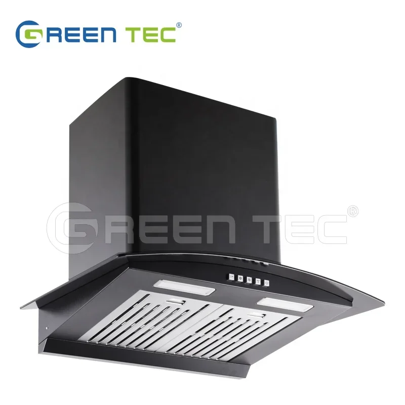 Professional Factory 600mm 3 Speed Range Hoods Kitchen Chimney Household Kitchen Hood Campana Extractor Hood 3
