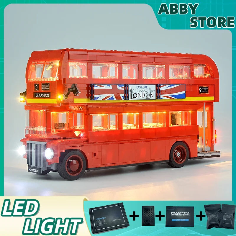 

Детали для конструктора, модель лондонского автобуса LEGO 10258