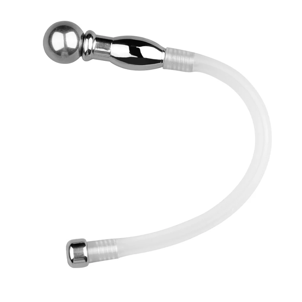 Male Chastity Device Urethra Catheter Penis Plug Urethral Stretcher Catheter Dilator Cock Cage SM Sex Toys For Men urethral dilator silicone urethral dilator