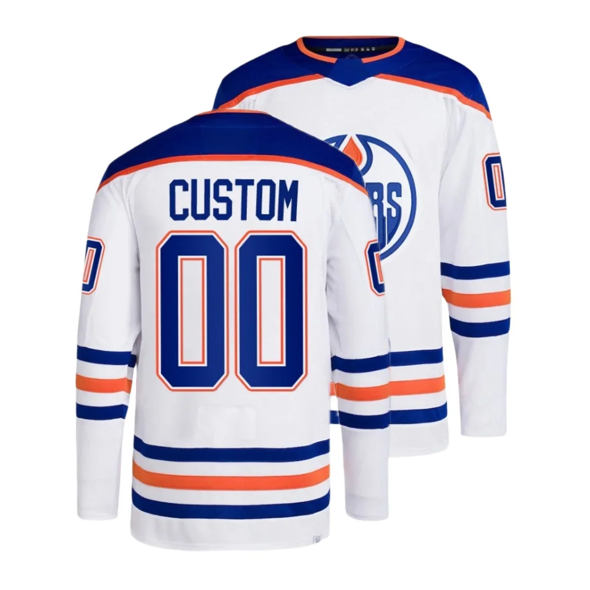 thumbnail image 1 of Camiseta de hockey sobre hielo personalizada para hombre de Edmonton n.° 97 Connor McDavid n.° 74 Stuart Skinner n.° 29 Leon Draisaitl n.° 18 Zach Hyman S, 1 of 5