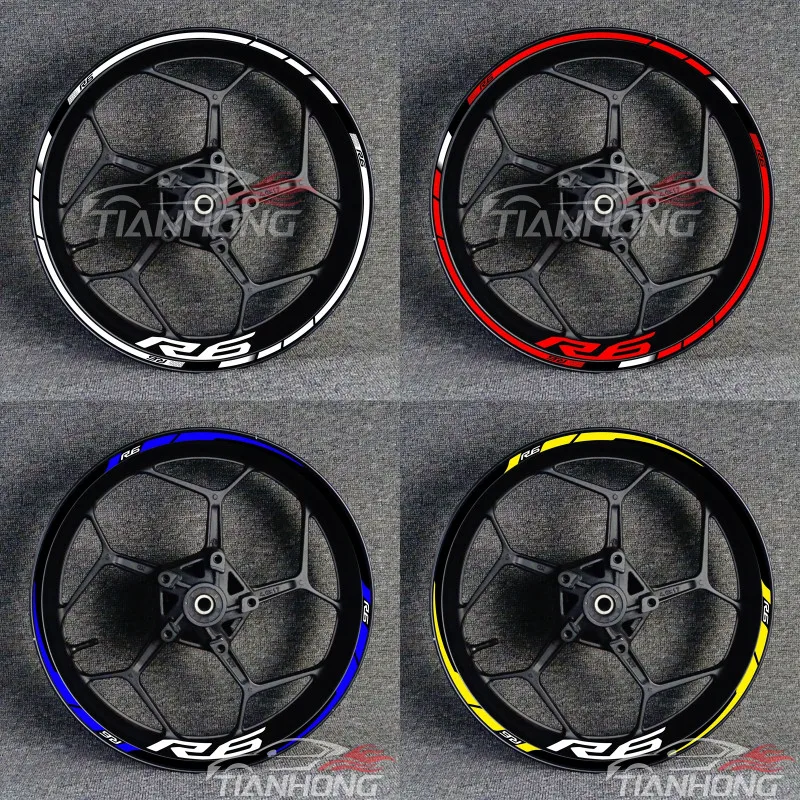 2016 R6 Rim Yamaha Yzf R6 Plastic Stickers | Stickers Yamaha Yzf R6 Yzfr6 - Set New ...