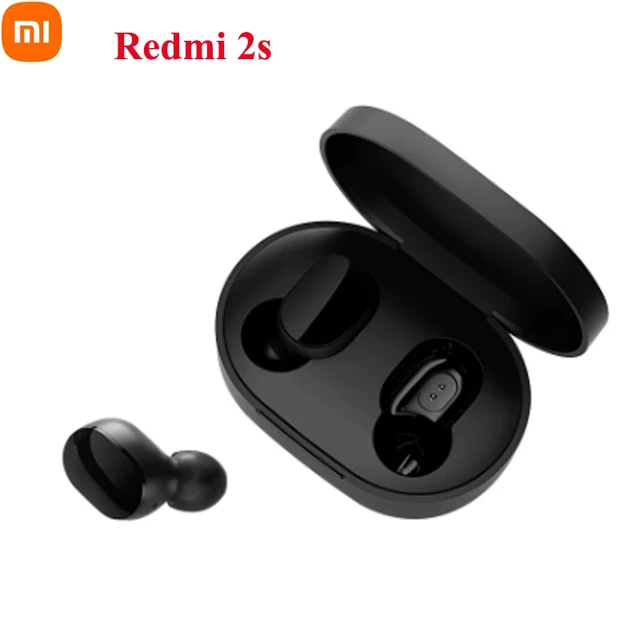  Xiaomi Redmi AirDots TWS Bluetooth Sports Earphones Stereo  Audio MI AirDots (Black)