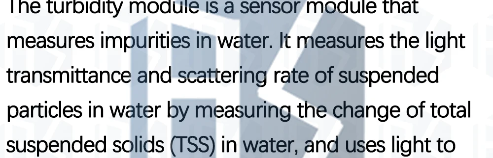 3,3-5 V Trübungswandler Wassertrübungsmodul Mixed Water Detection Module Trübungssensormodul Flüssigkeit für Arduino – Detail 9