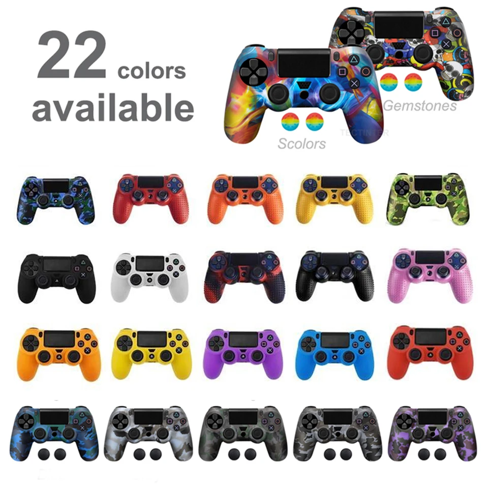 Custodia In Silicone DATA FROG Per Controller Sottile Playstation 4 Pro, Joystick Remoto Mimetico, Accessori Per Gamepad - Foto 9