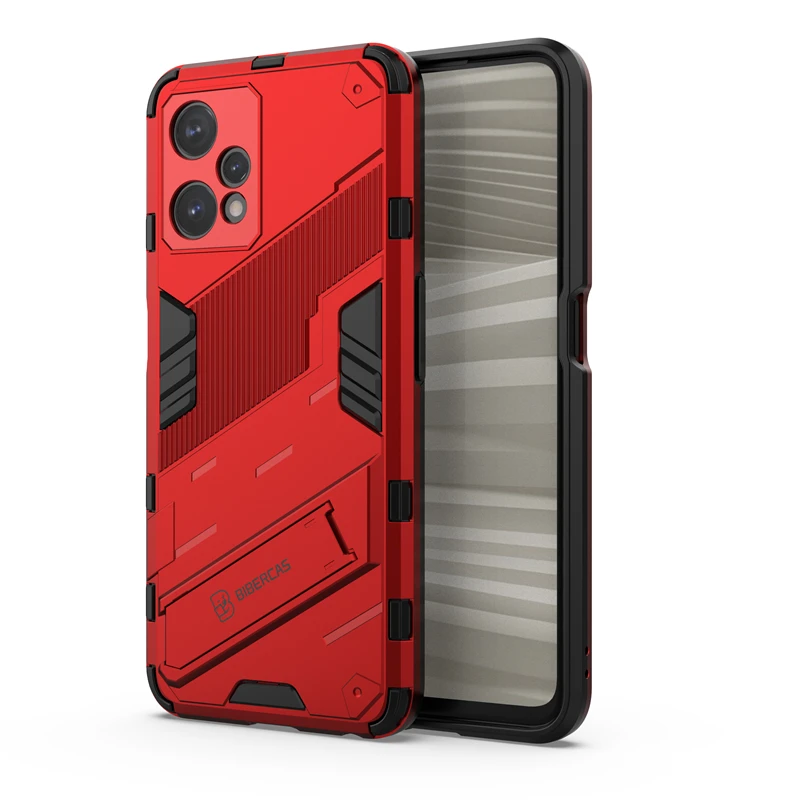 Enhanced Dual-Layer Armor Phone Holder Case with Anti-Knock Protection