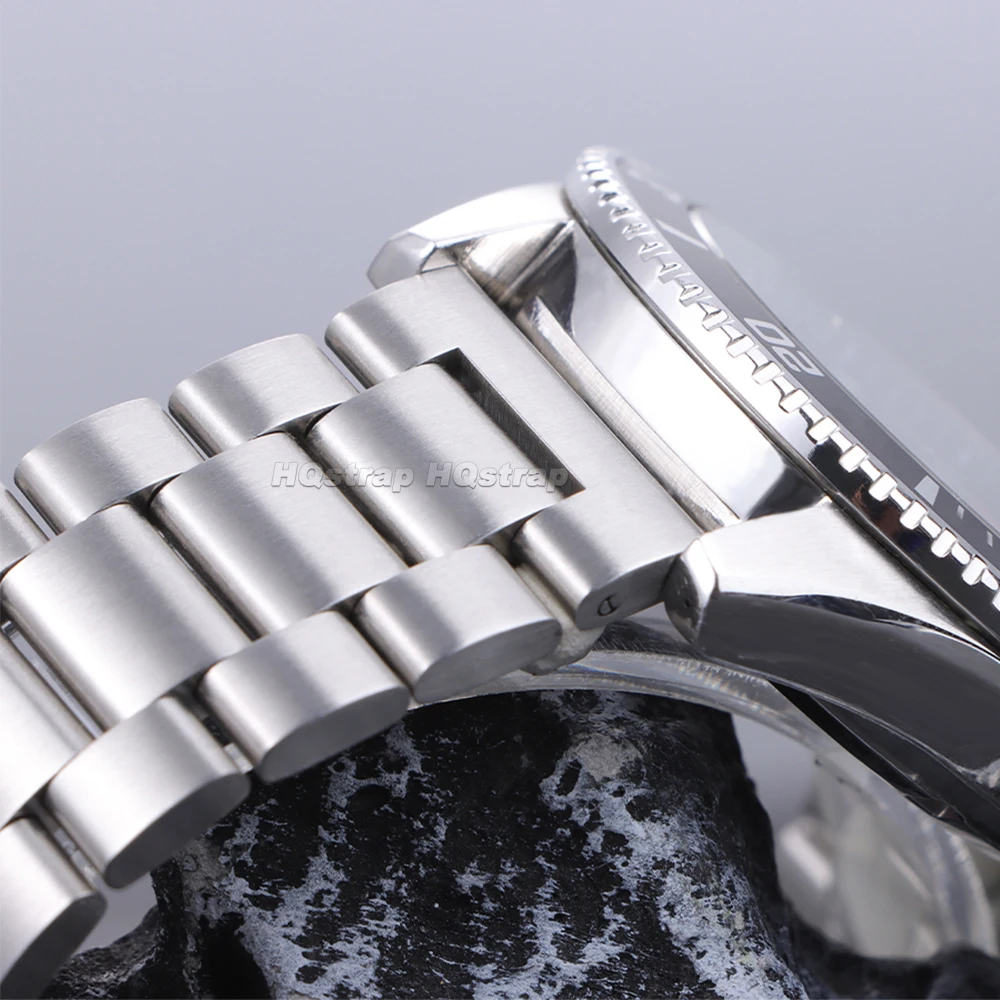 Universal Stainless Steel Quick Release Watch Strap with Folding Buckle