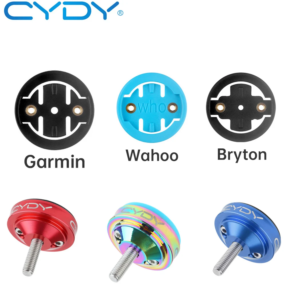 Cydy Bike Yardstick Mount Per Garmin Edge 130 200 520 820 Bryton Rider 420 Wahoo Xoss G + Igpsport Mtb Bowl Supporto Per Computer