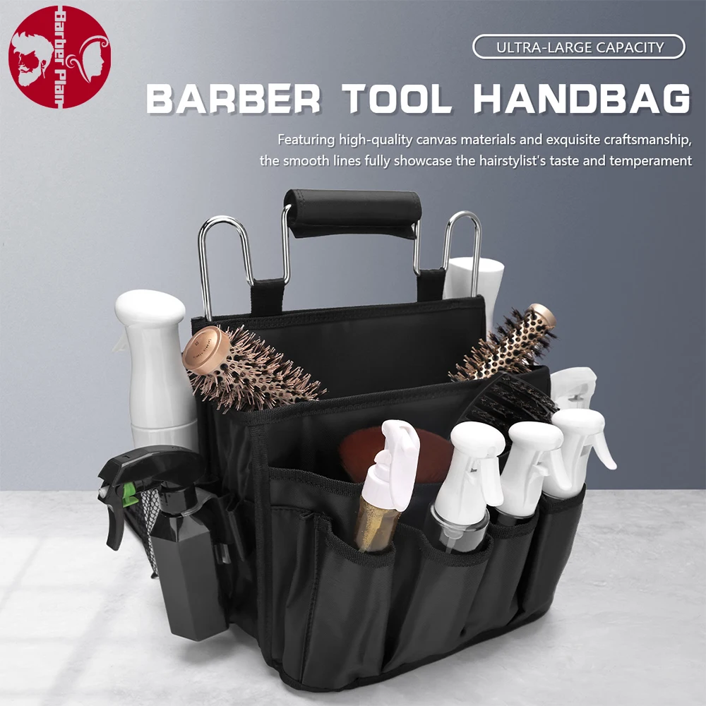 Hair Barber Hairdressing Handbag Scissor Bag Large Capacity Salon  Hairdressing Comb Tools Bag Multipurpose Makeup Storage Bag